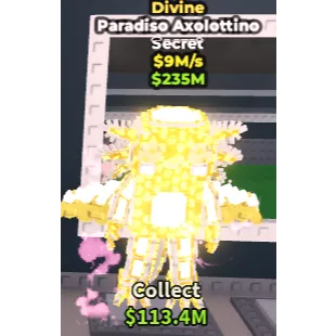 Divine Paradiso Axolottino 9M/s