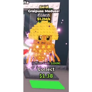 Gold Graipuss Medussi