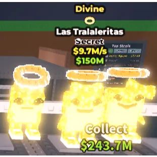 9.7M/s Divine Las Tralaleritas With Halo 
