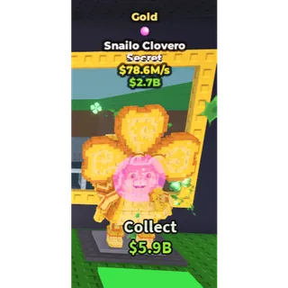 Gold Snailo Clovero 78.6M/s