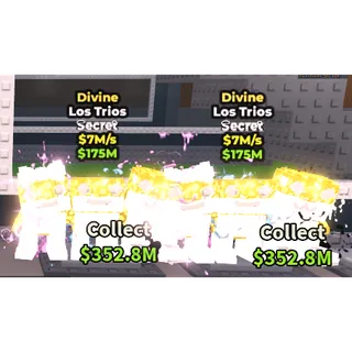 x2 Divine Los Trios 7M/s