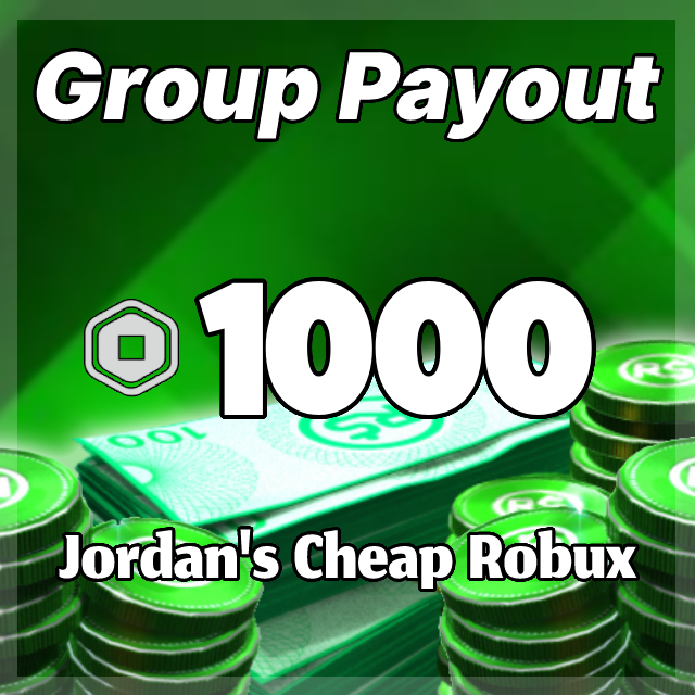 Roblox Group Payouts 2020