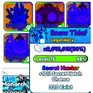 RB Snow thief with secret hunter