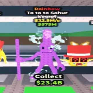 To to to Sahur Rainbow 22.5M/s