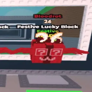 Festive Lucky Block Bloodrot