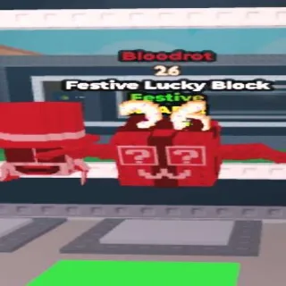 Festive Lucky Block Bloodrot