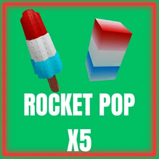 Rocket Pop x5  | Grow A Garden 2