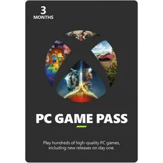 Microsoft PC Game Pass 3 month EU + UK
