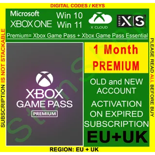 Xbox Game Pass Premium 1 Month (EU)