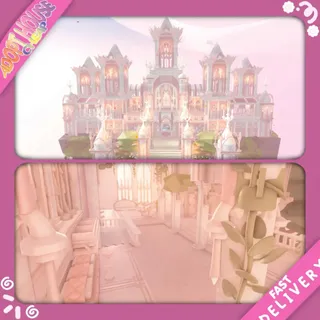 ゛ Roselight Palace Adopt Me House .ᐟ