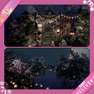 ゛ Floating Carnival Circus Adopt Me House .ᐟ