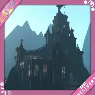 ゛ Viral Gothic Castle Adopt Me House .ᐟ