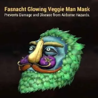 Glowing Veggie Mask
