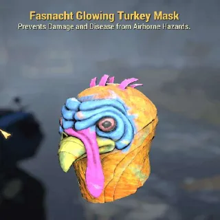 Glowing Turkey Mask