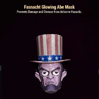 Glowing Abe Mask