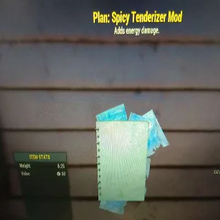 Plan | Spicy Tenderizer Mod