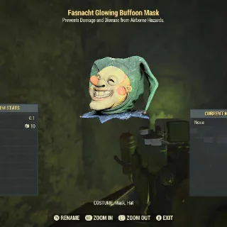 Glowing Buffoon Mask