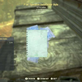 Operative under armor Style Plan