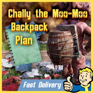 Chally the Moo-Moo Backpack