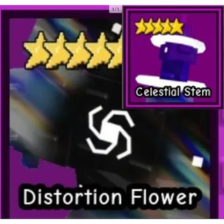 Distortion Flower and Celestial Stem - Garden Tower Defense