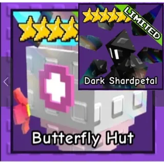 BUNDLE - DARK SHARDPETAL & BUTTERLY HUT - Garden Tower Defence