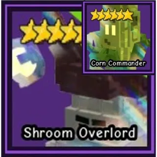  Shroom Overlord + Corn Commander - Garden Tower Defense