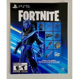  PS5 Fortnite Cobalt Star Bundle