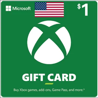 $ 1.00 USD Xbox Gift Card(automatic delivery)