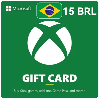 R$ 15.00 BRL R$ 15.00 BRL Xbox Gift Card(automatic delivery)