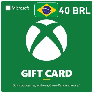 R$ 40.00 BRL Xbox Gift Card(automatic delivery)