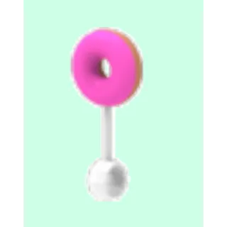 Donut rattle