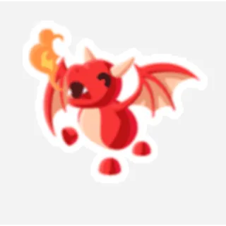 Dragon breath animated sticker