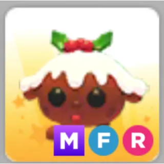 MFR Christmas Pudding Pup