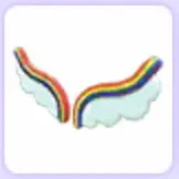 Rainbow cloud wings