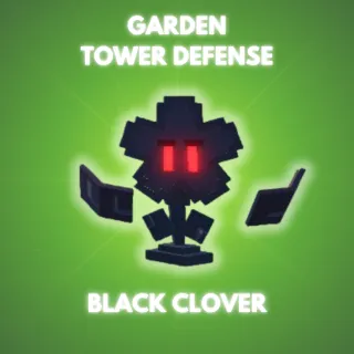 Garden Tower Defense Black Clover