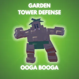 Garden Tower Defense Ooga Booga