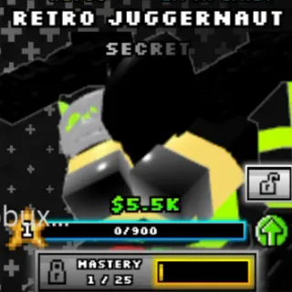RETRO JUGGERNAUT SECRET APEX NOOB TOWER DEFENSE 