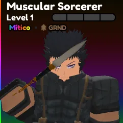 MUSCULAR SORCERER ANIME DEFENDERS