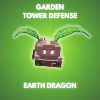 Garden Tower Defense Earth Dragon