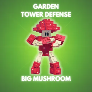 Garden Tower Defense Big Mushroom