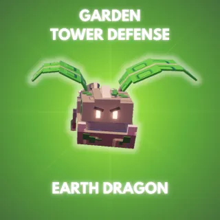Garden Tower Defense Earth Dragon