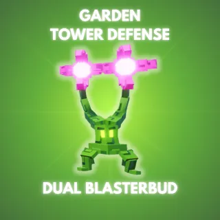 Garden Tower Defense Dual Blasterbud