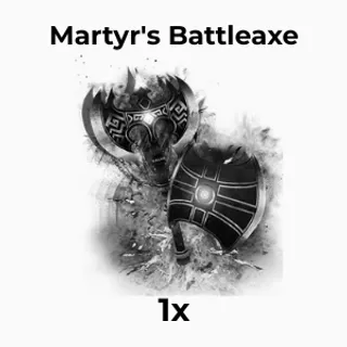 Fisch Martyr's Battleaxe | 1x