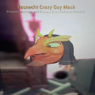 fasnacht crazy guy mask