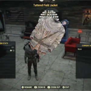 tattered field jacket