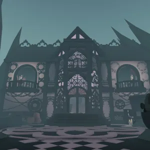 adopt me goth mansion