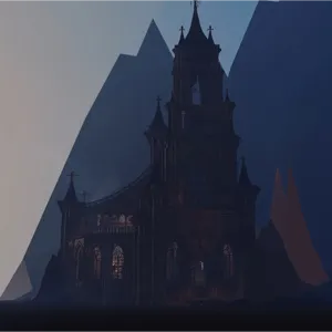 adopt me goth Castle!