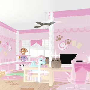 adopt me cute bedroom :)