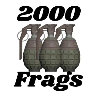 2000 Frag Grenades 