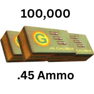 100,000 .45 Ammo